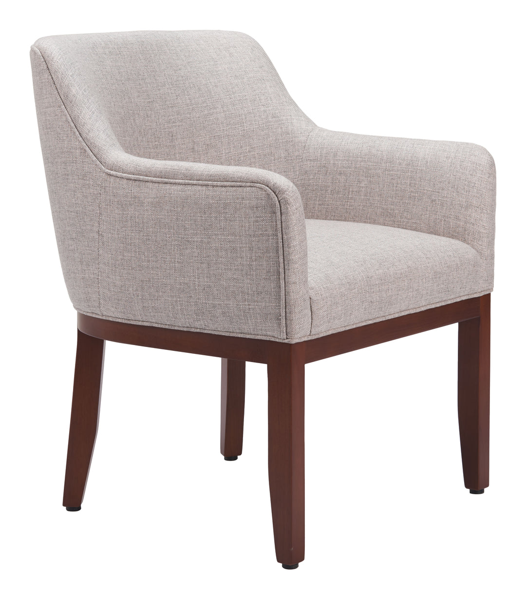 Zuo Berbera Dining Chair Gray