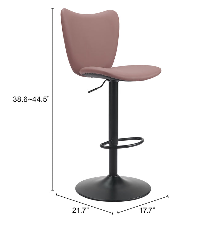 Zuo Elevate Barstool (Set of 2) Brown