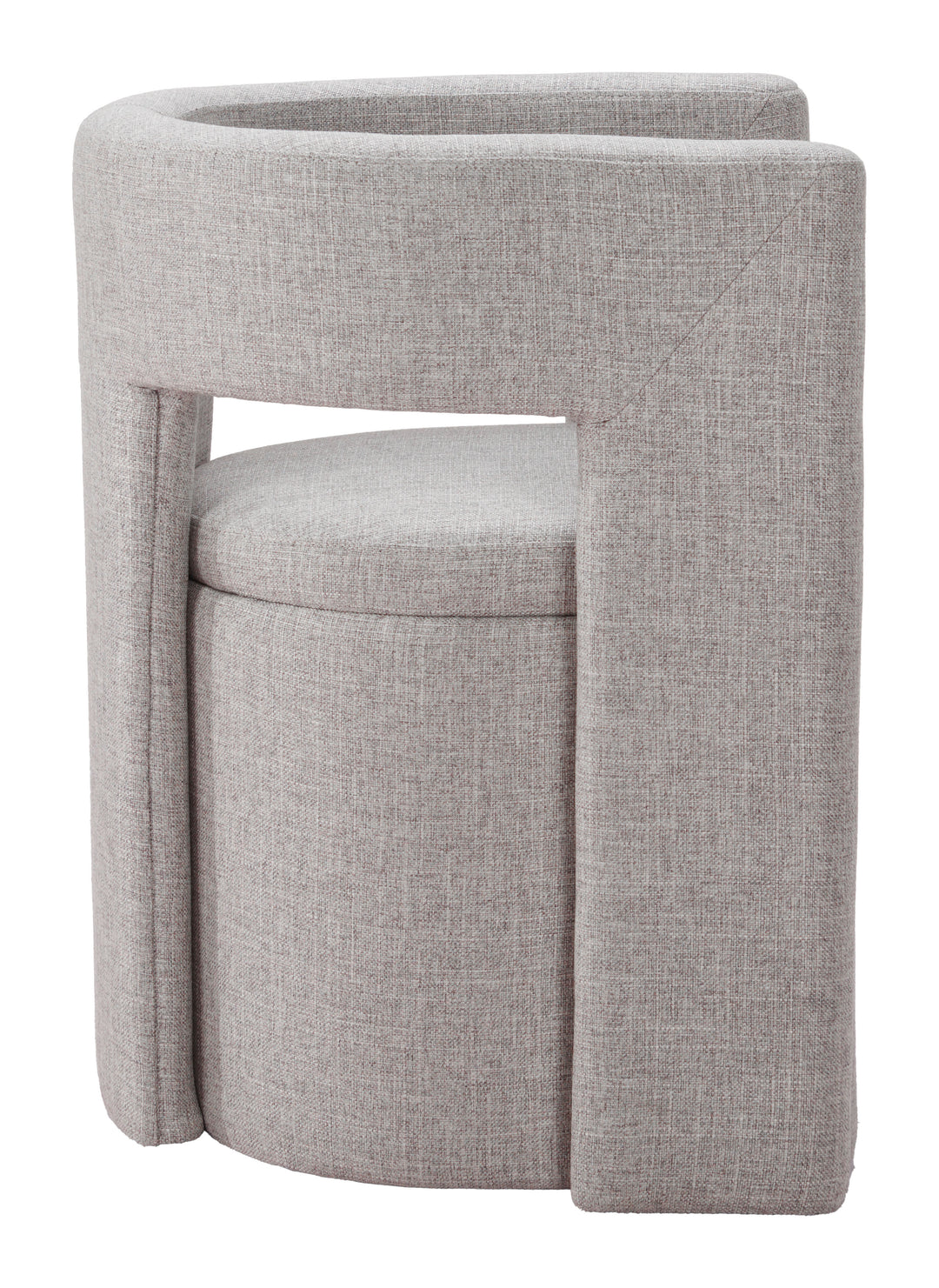 Zuo Papua Dining Chair Gray