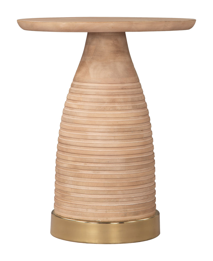 Zuo Radiant Side Table Natural