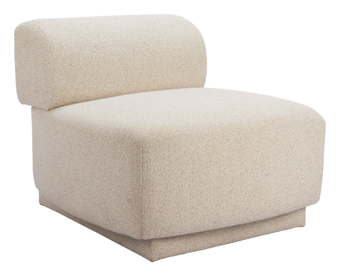 Zuo Anese Accent Chair Multigrain Beige
