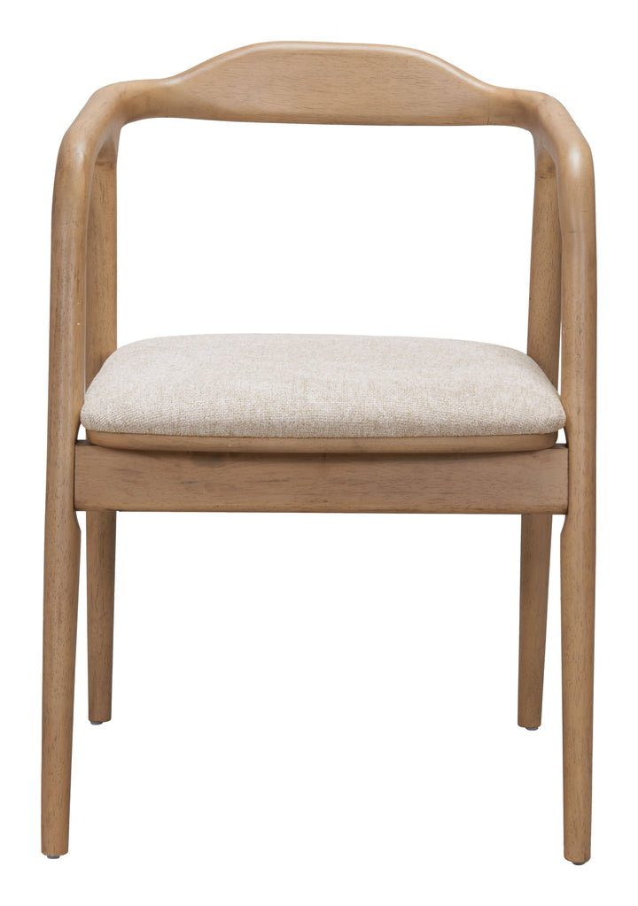 Zuo Hosoi Dining Chair Beige
