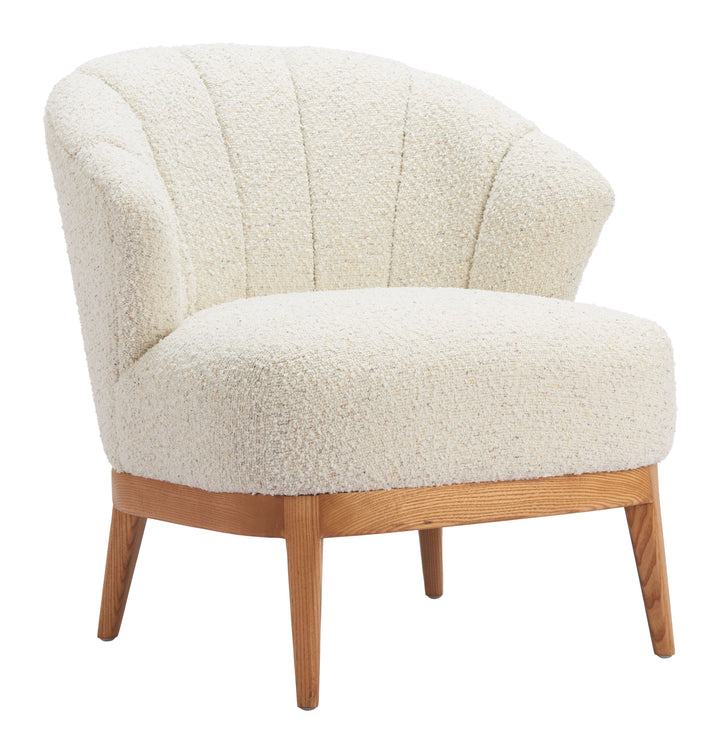 Zuo Leque Accent Chair Tawny Beige