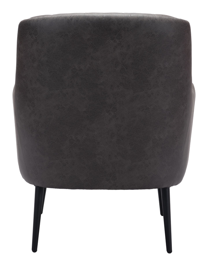Zuo Tasmania Accent Chair Vintage Black