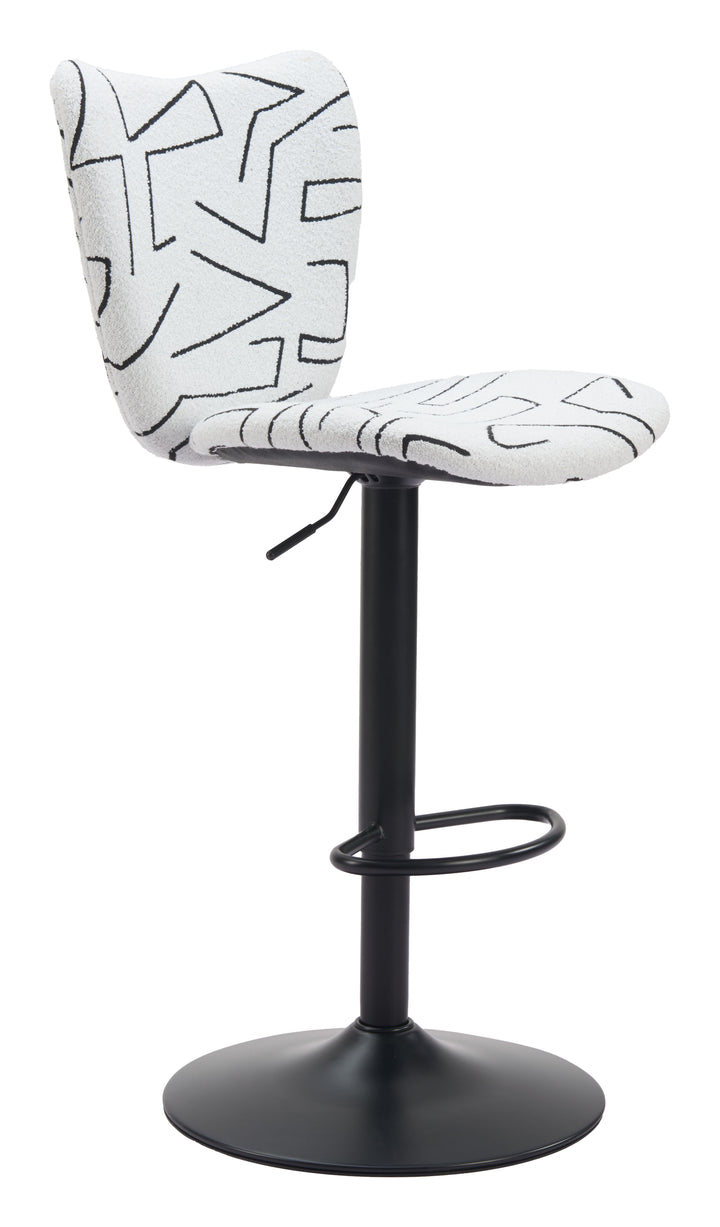 Zuo Elevate Barstool (Set of 2) White