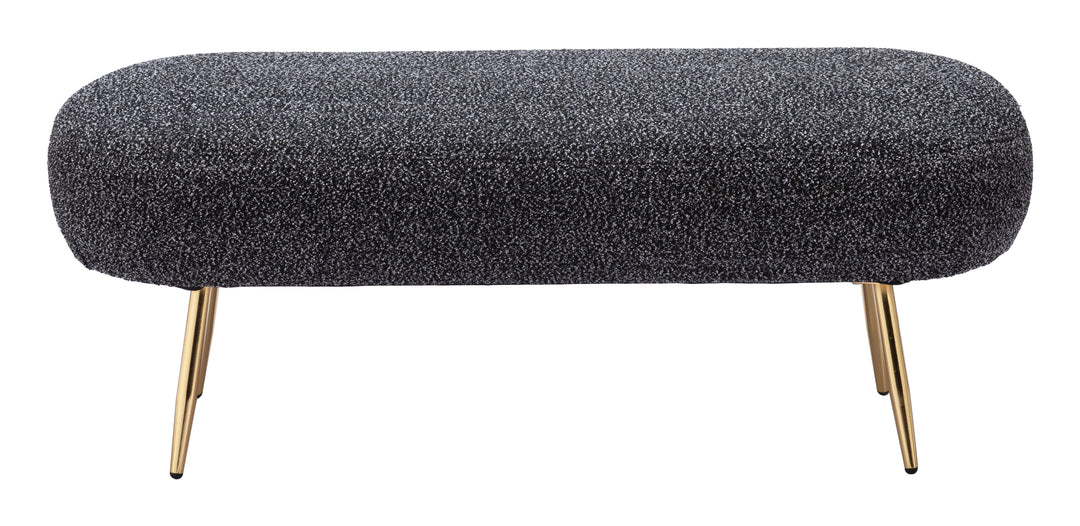 Zuo Creek Bench Glitter Black