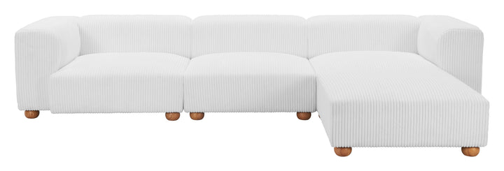 Zuo Tayte Ottoman White