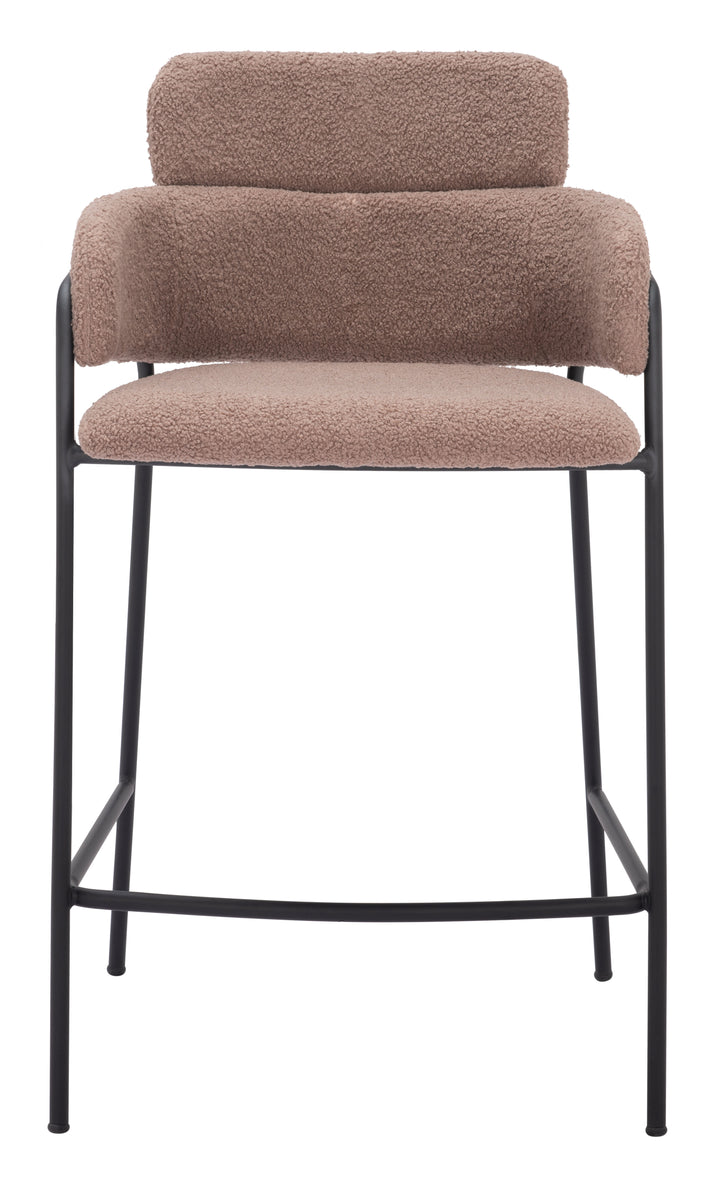 Zuo Marcel Counter Stool (Set of 2) Brown