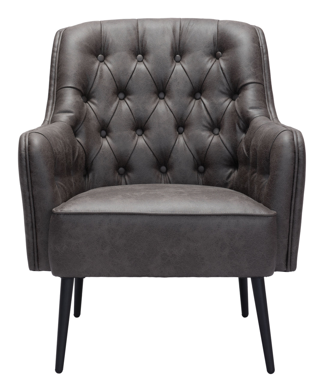 Zuo Tasmania Accent Chair Vintage Black