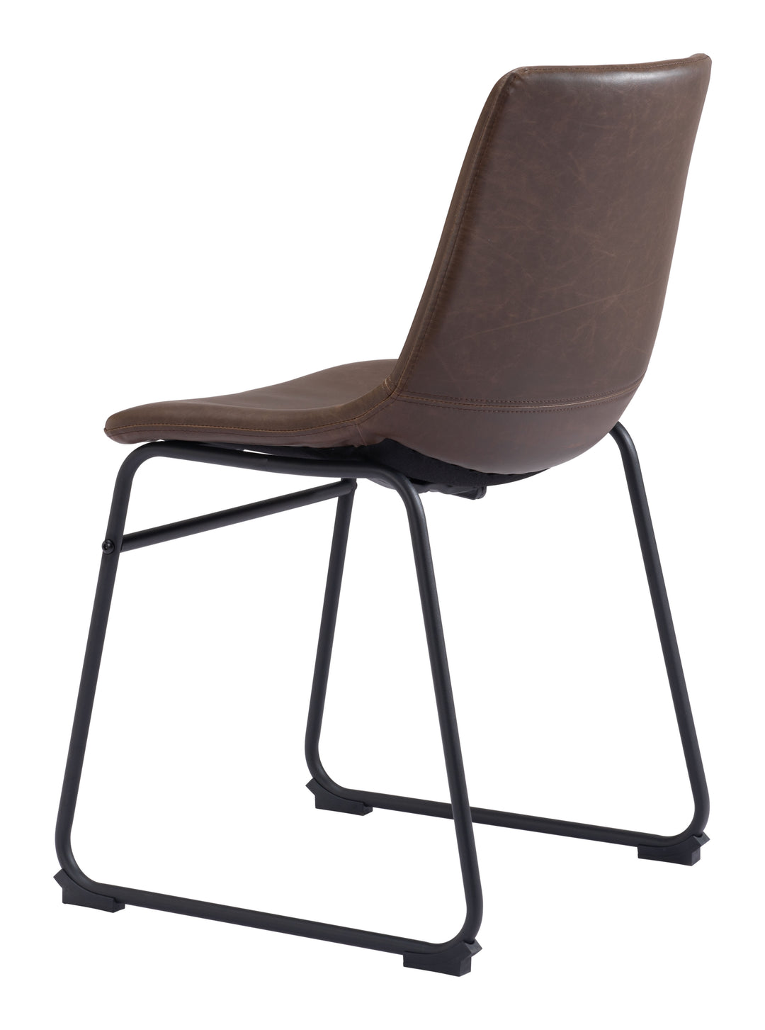 Zuo Smart Dining Chair (Set of 2) Vintage Espresso