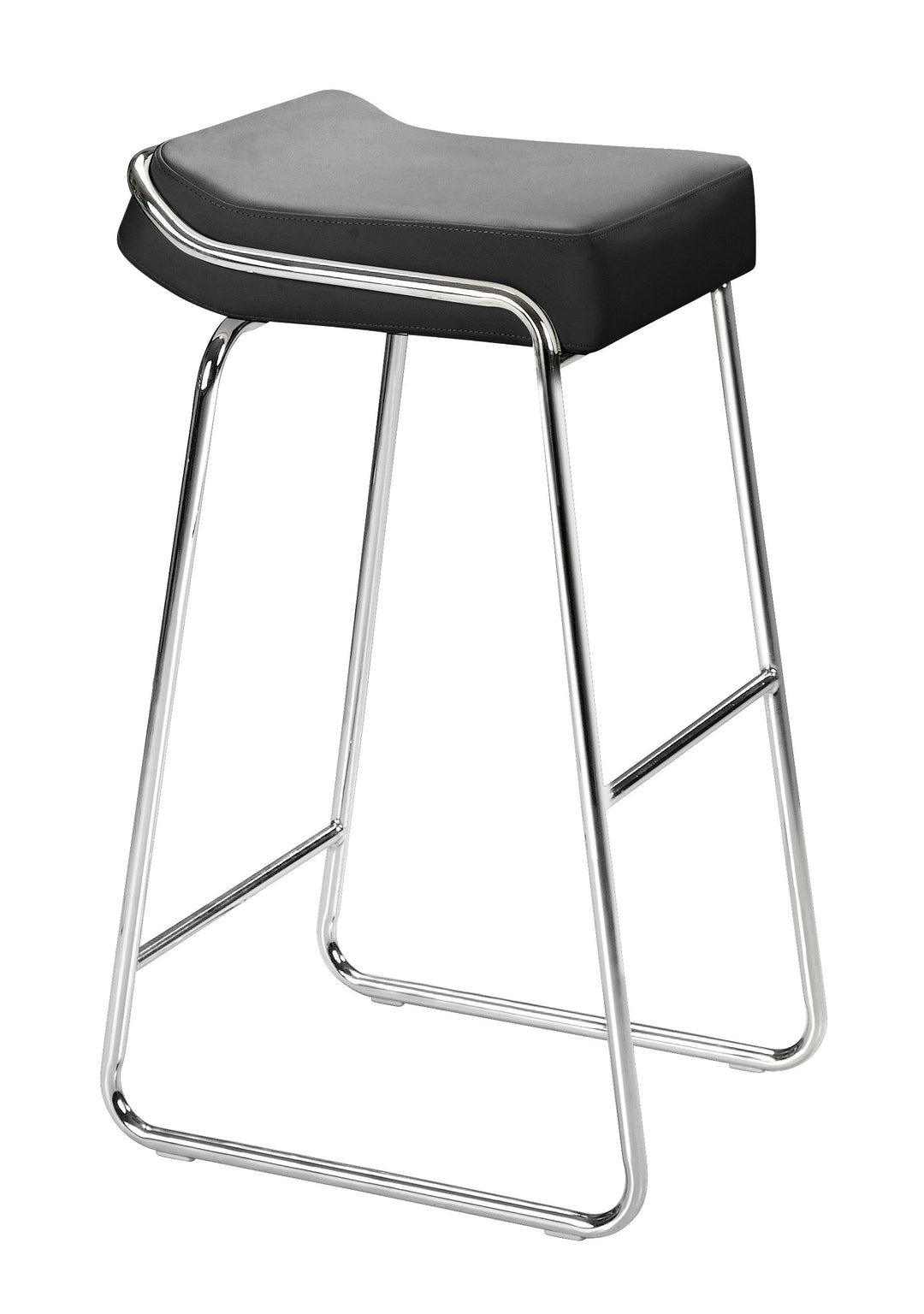 Zuo Wedge Barstool (Set of 2) Black