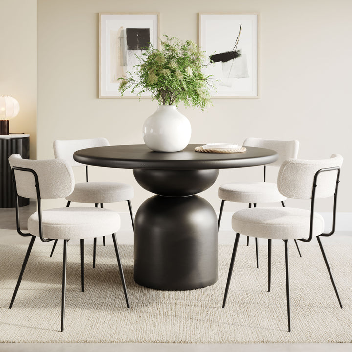 Zuo Hals Dining Table Black
