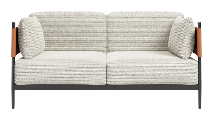 Zuo Stirbe Loveseat Gray