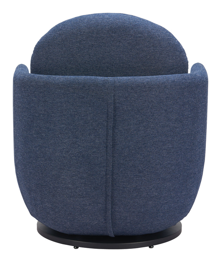 Zuo Bant Swivel Chair Blue