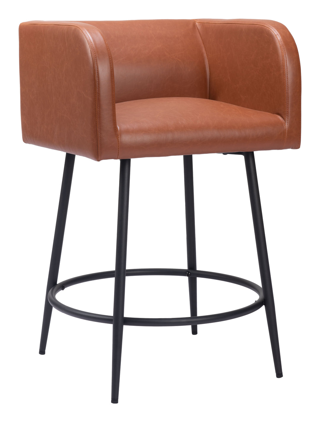 Zuo Horbat Counter Stool (Set of 2) Brown