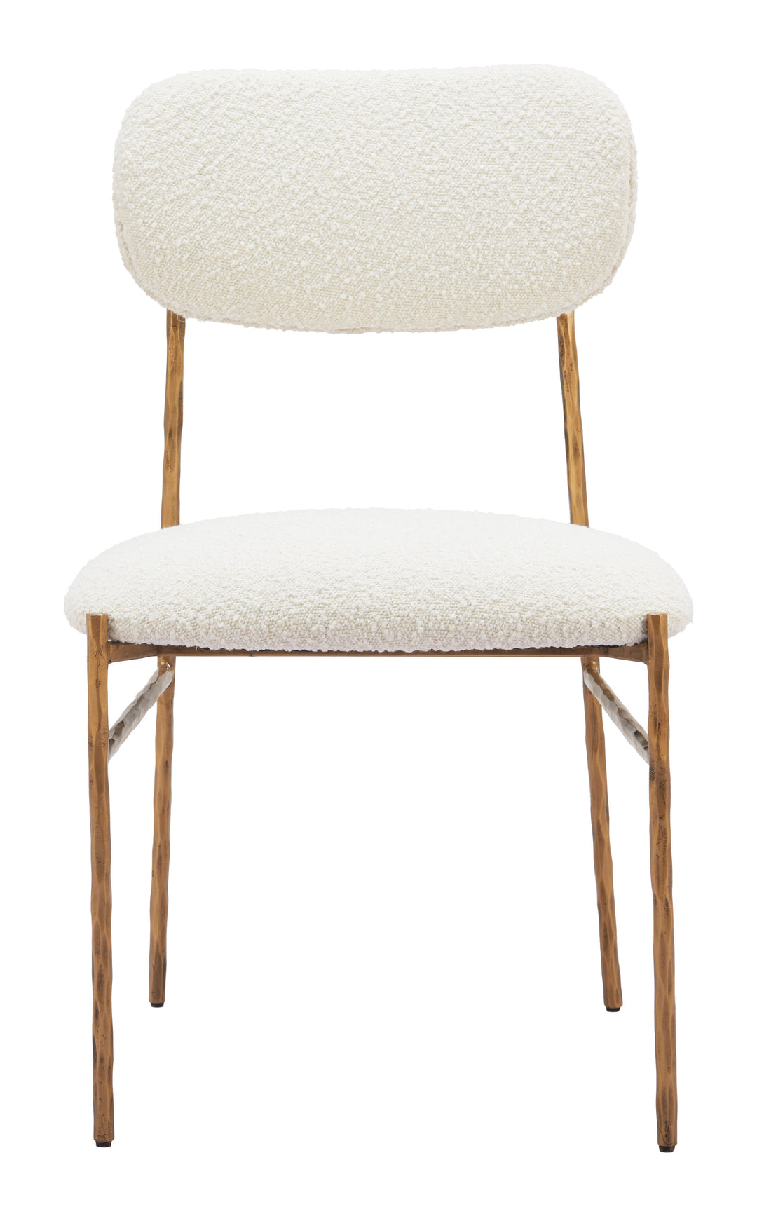 Zuo Sydhavnen Dining Chair Cream & Gold