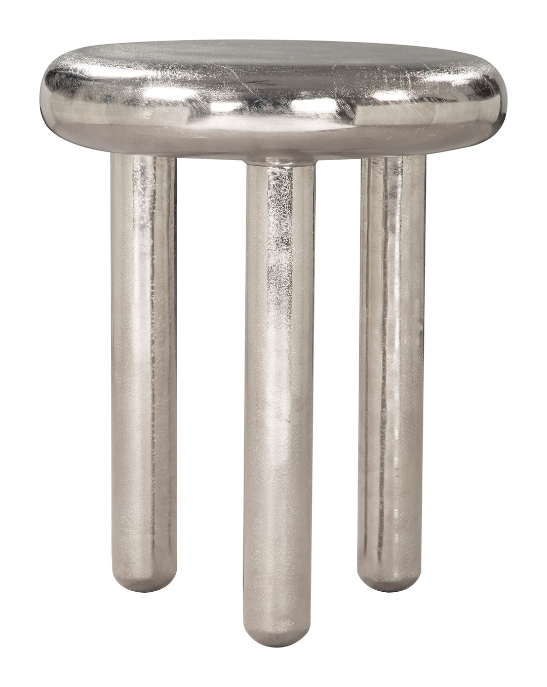 Zuo Arian Side Table Silver