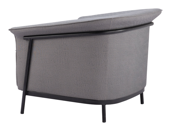Zuo Burry Accent Chair Slate Gray