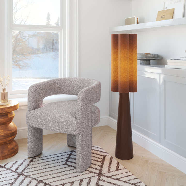 Zuo Violet Floor Lamp Brown