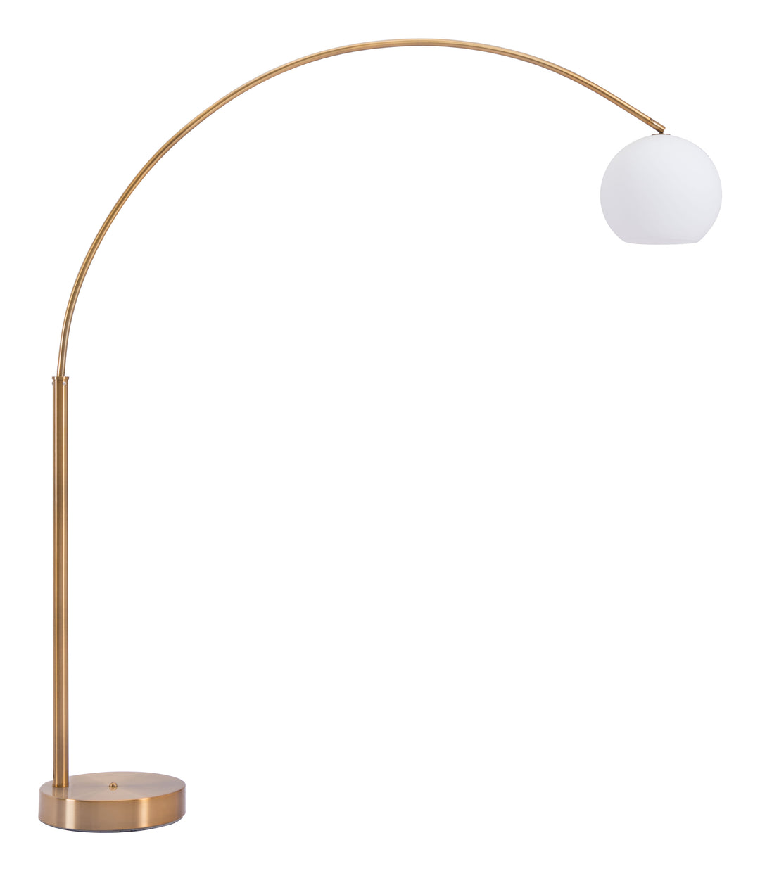 Zuo Griffith Floor Lamp Brass