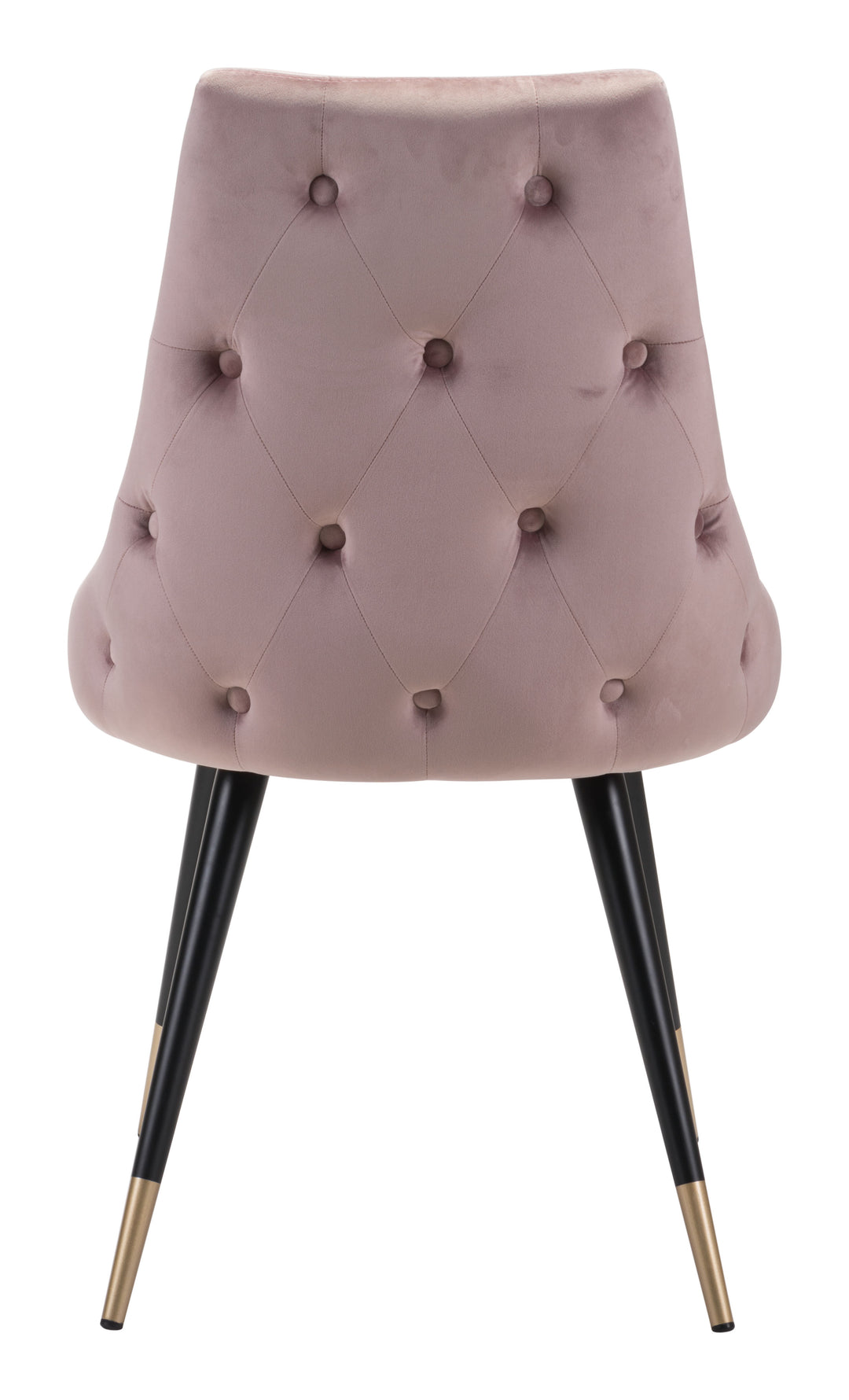Zuo Piccolo Dining Chair (Set of 2) Pink