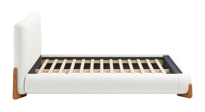 Zuo Baris Queen Bed Ivory