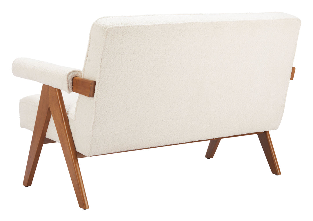Zuo Encanto Loveseat Ivory