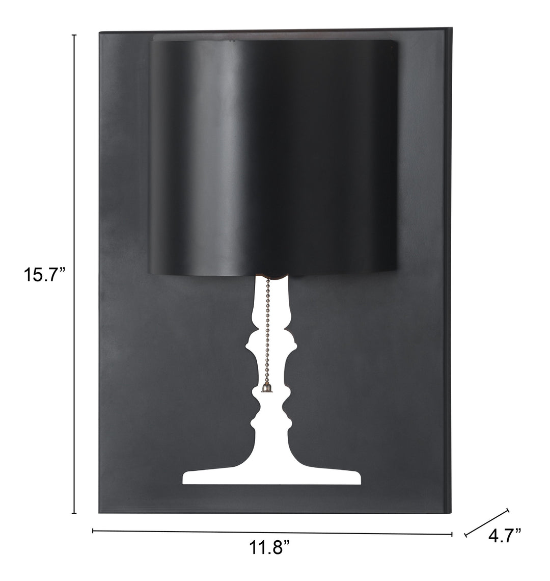 Zuo Dream Wall Lamp Black
