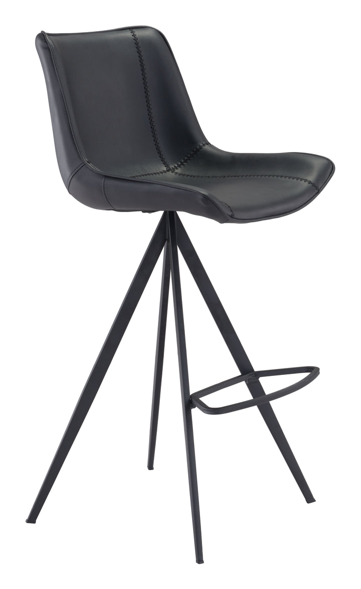 Zuo Aki Barstool (Set of 2) Black