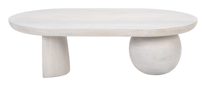Zuo Gihak Coffee Table Whitewashed