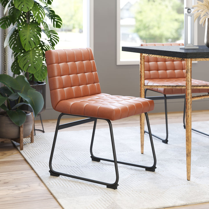 Zuo Pago Dining Chair (Set of 2) Brown