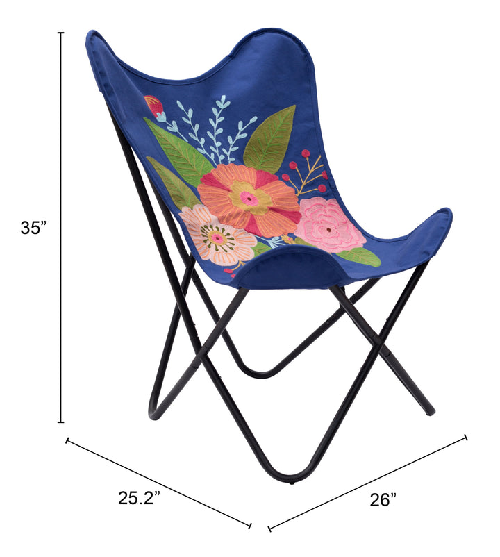 Zuo Marsa Accent Chair Multicolor