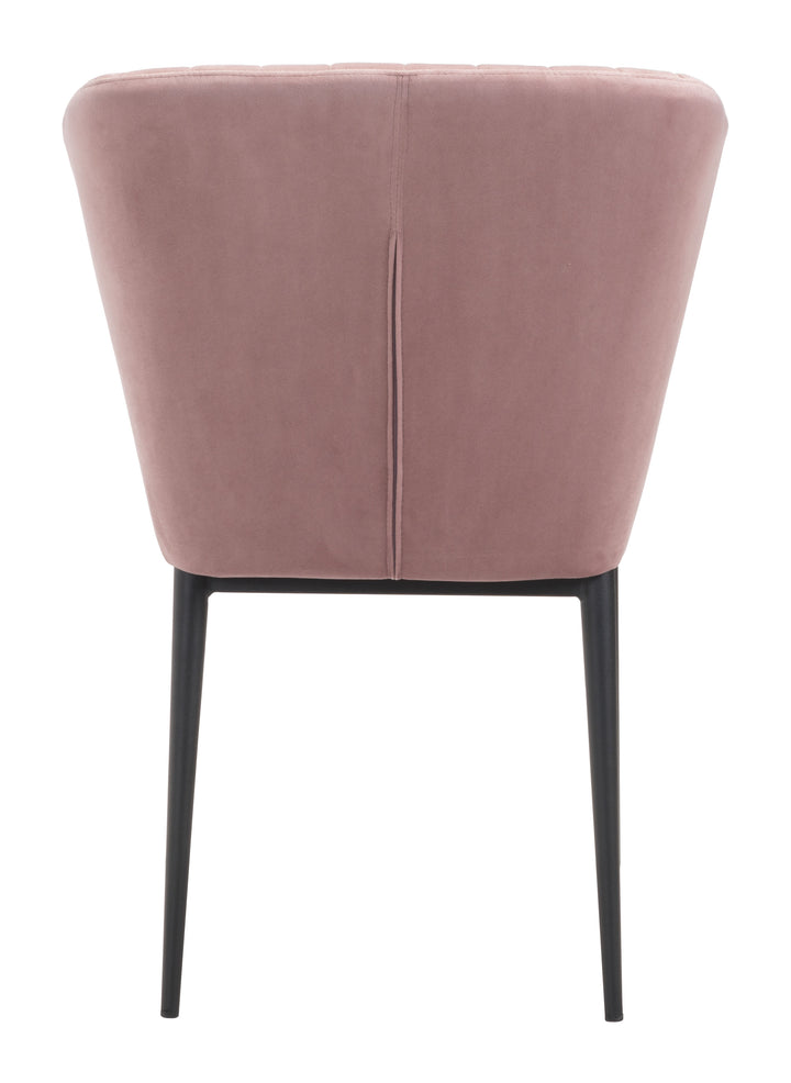 Zuo Tolivere Dining Chair (Set of 2) Pink