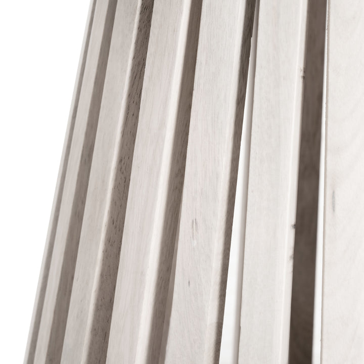 Zuo Mazara Side Table White & Whitewashed
