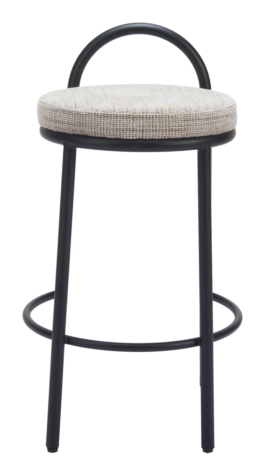 Zuo Sisal Counter Stool (Set of 2) Beige Tweed