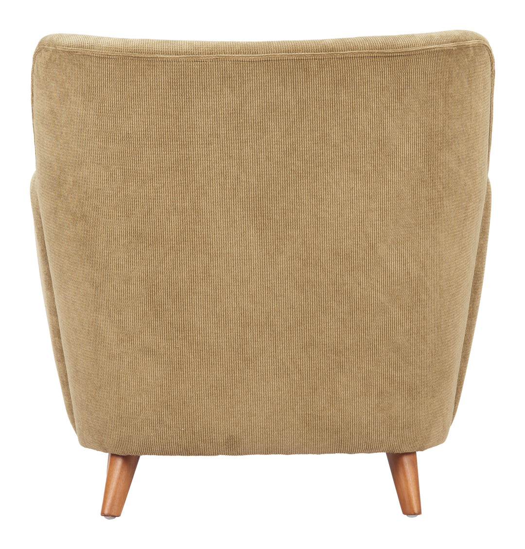 Zuo Hako Accent Chair Olive Green