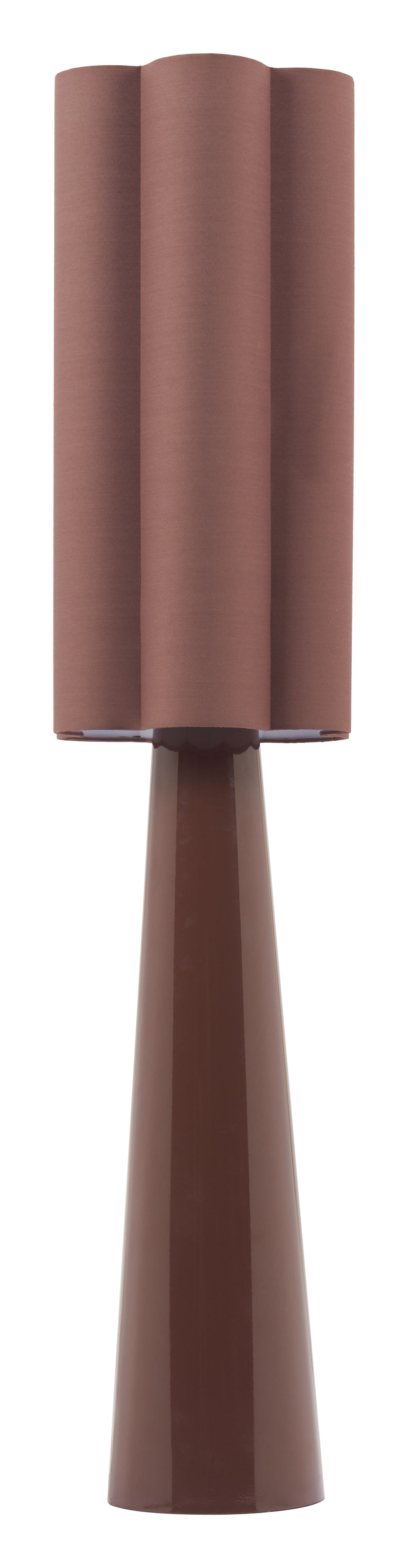 Zuo Violet Floor Lamp Brown
