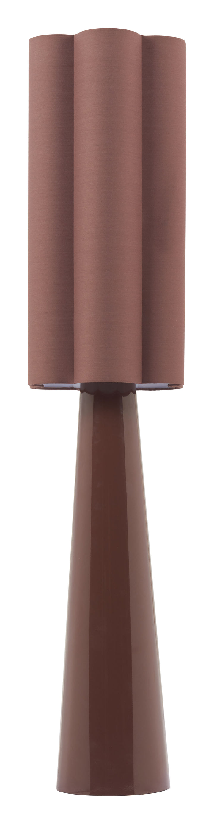 Zuo Violet Floor Lamp Brown