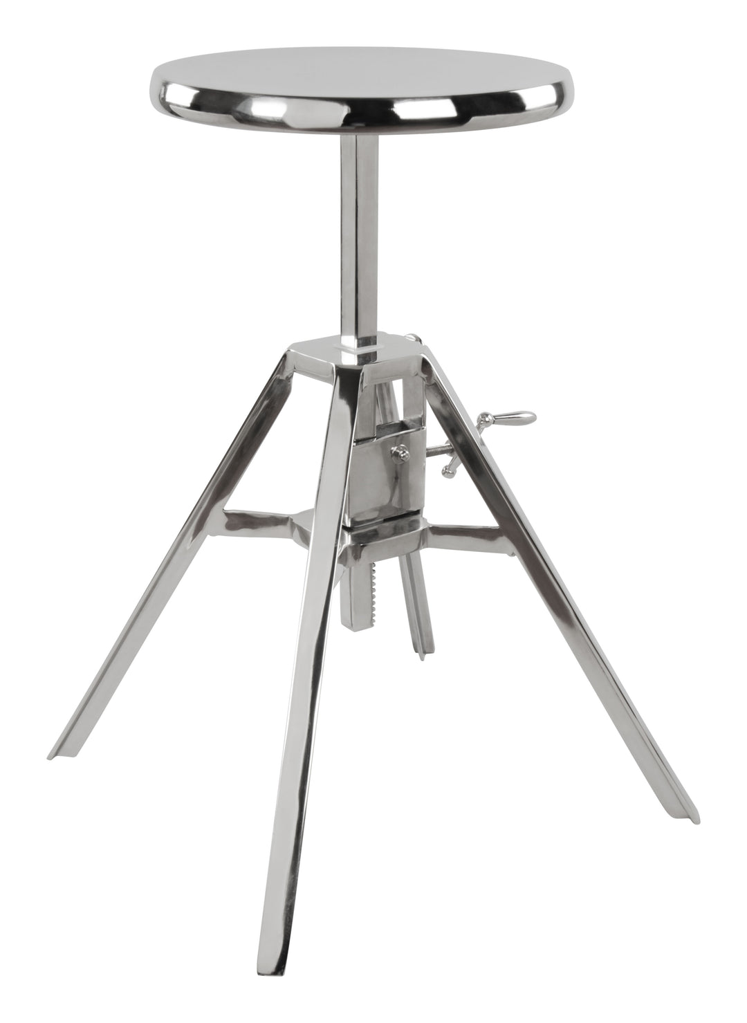 Zuo Mercy Counter Stool Silver