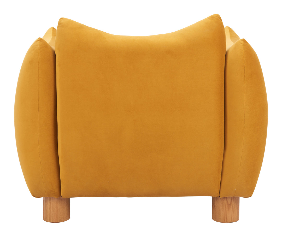 Zuo Meia Accent Chair Mustard