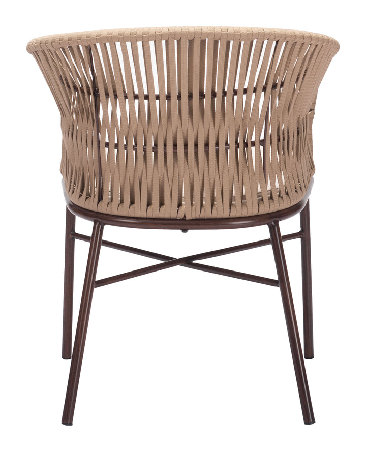 Zuo Freycinet Dining Chair (Set of 2) Natural