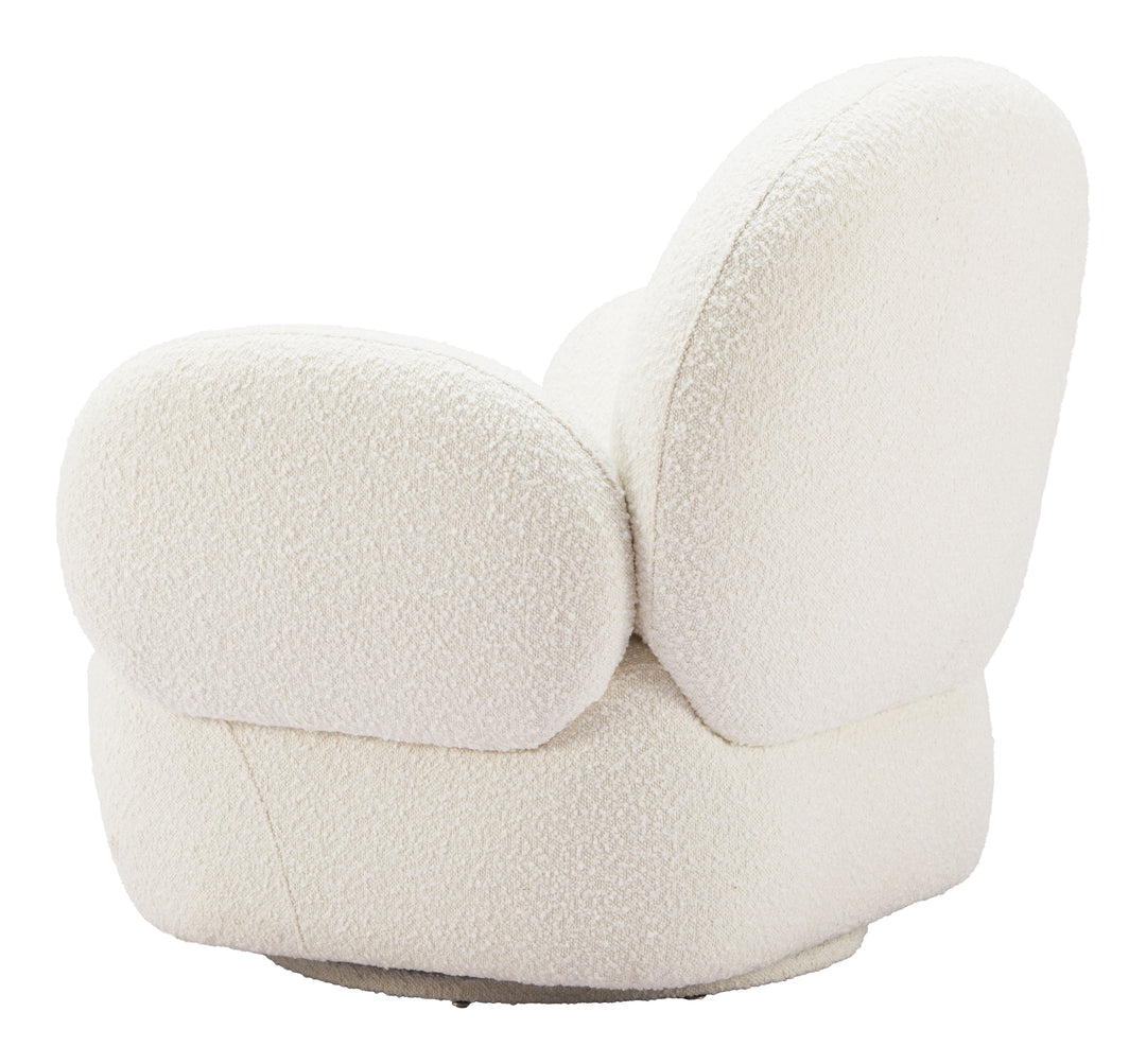 Zuo Pilka Swivel Chair White