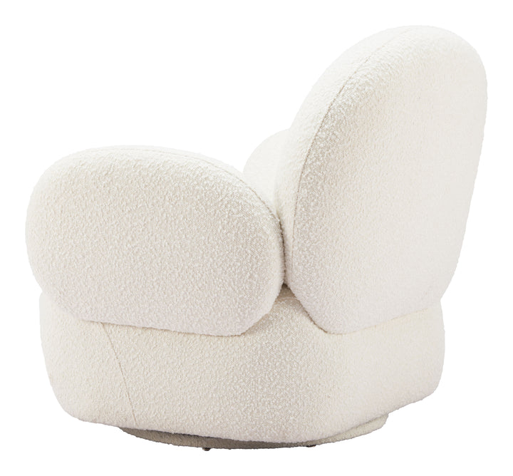 Zuo Pilka Swivel Chair White