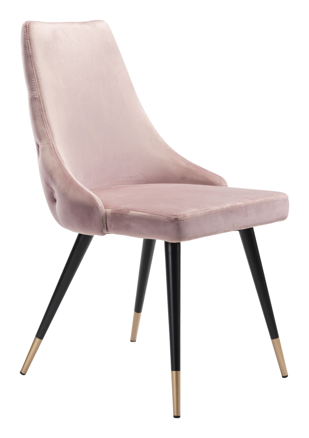Zuo Piccolo Dining Chair (Set of 2) Pink