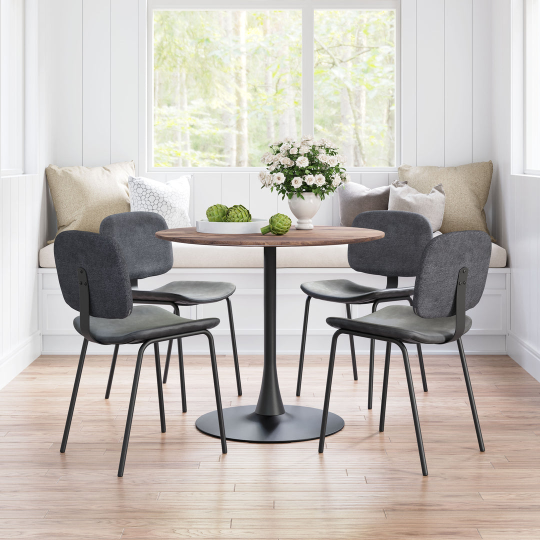 Zuo Opus Dining Table Brown & Black