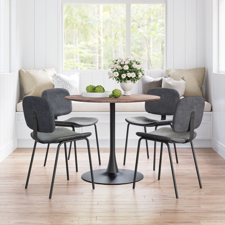 Zuo Opus Dining Table Brown & Black