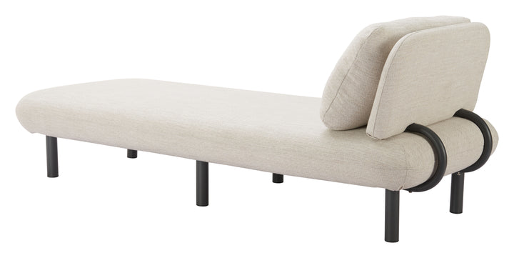 Zuo Aperto Chaise Beige
