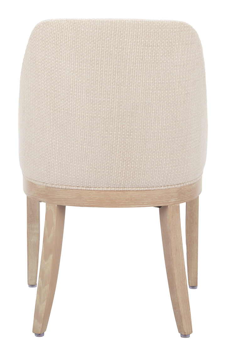 Zuo Calmo Dining Chair Beige