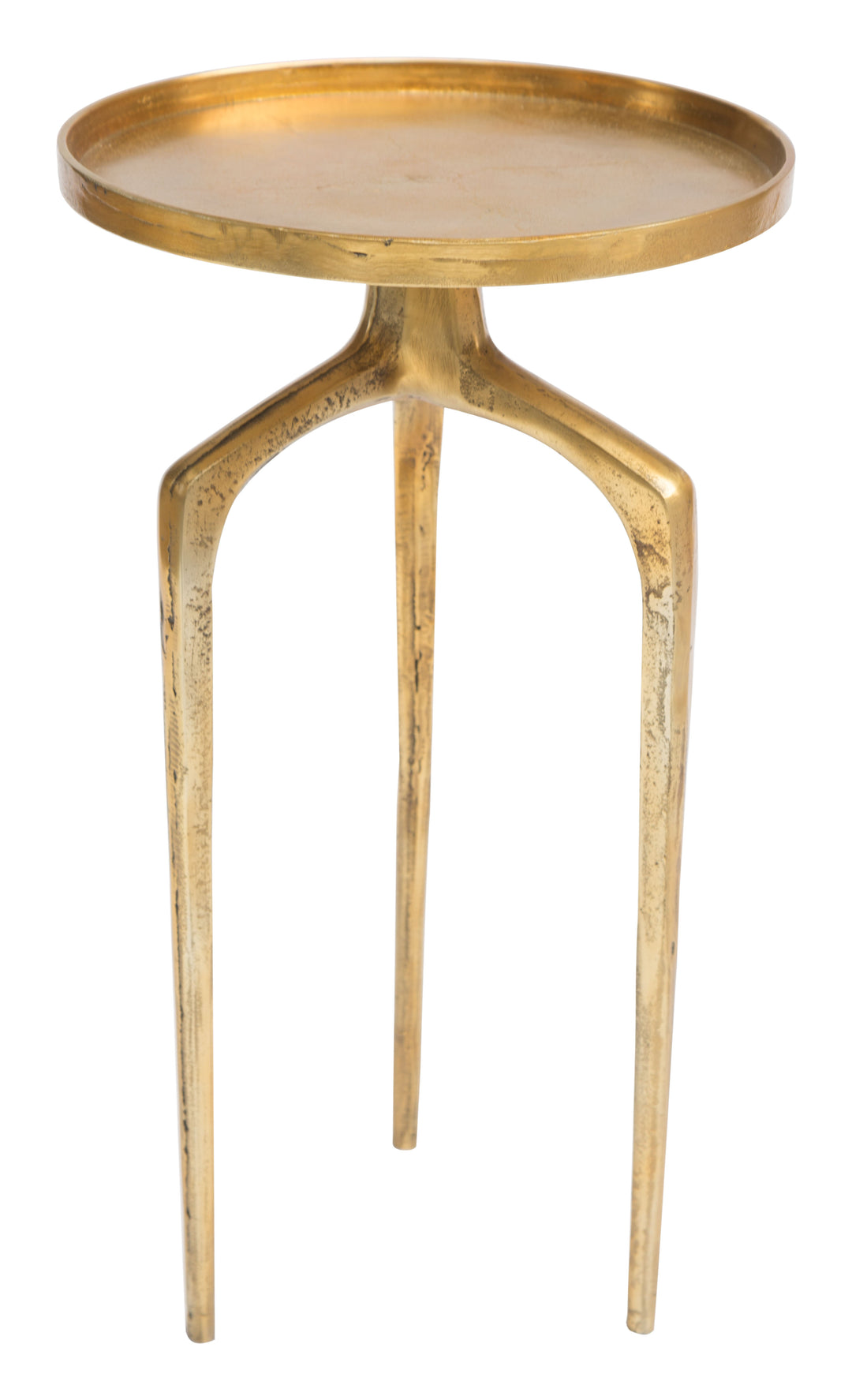 Zuo Como Accent Table Set (2-Piece) Antique Gold