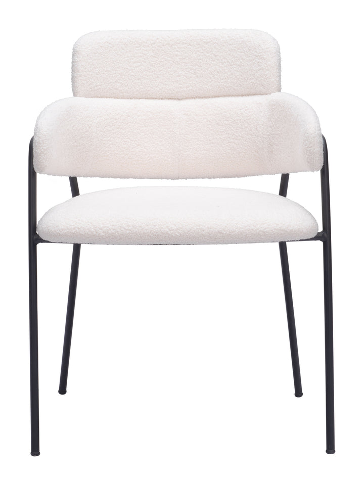 Zuo Marcel Dining Chair (Set of 2) Cream